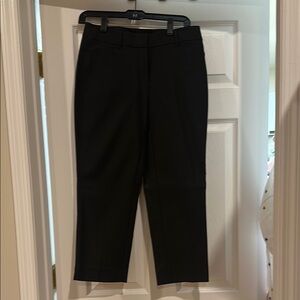 WHBM Classic Black Crop Pants